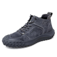 Men's shoes warm winter outdoor leather hiking shoes men's sports casual shoes  hiking tooling shoes