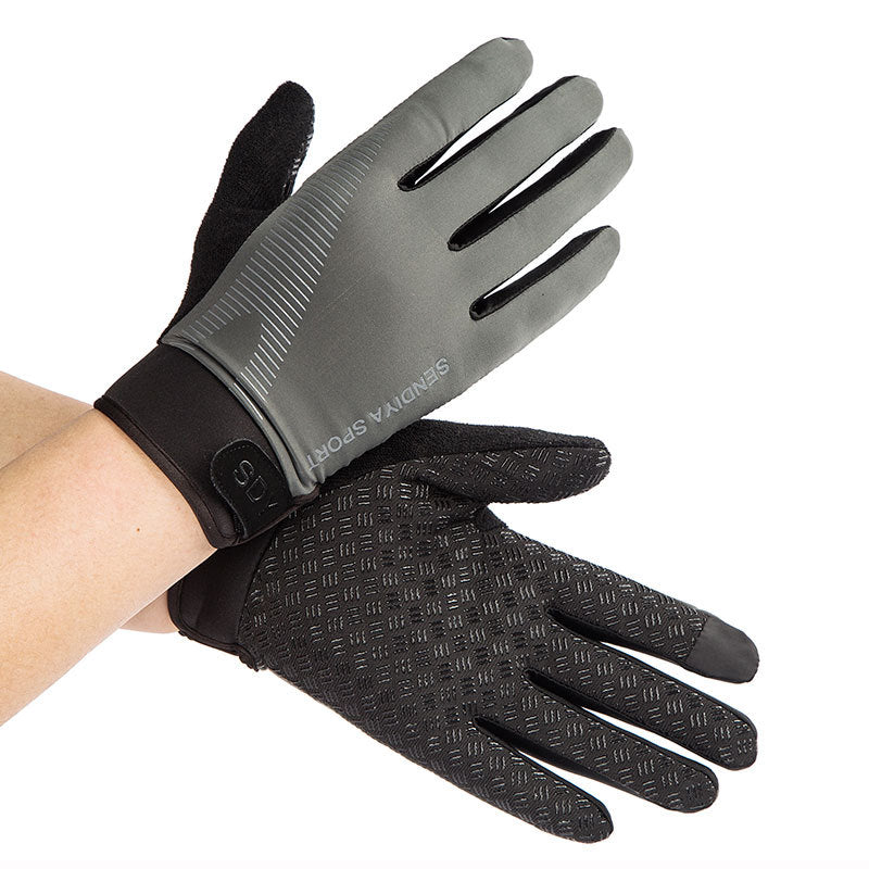 Touch Screen Gloves Outdoor Winter Warm Bicycle Gloves Full Finger Bicycle Bike Ski Hiking Motorcycle Sports Gloves