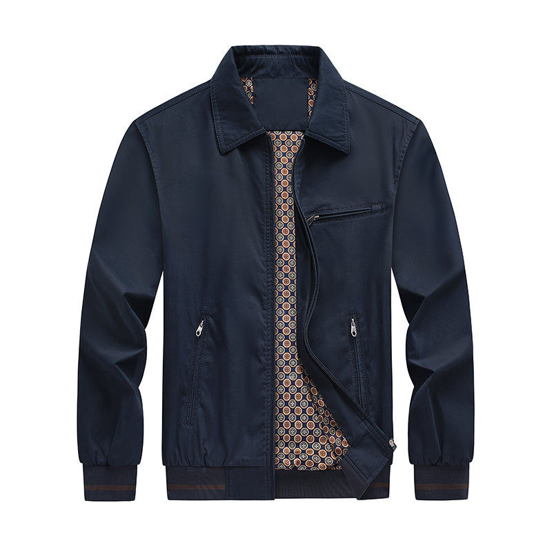 Men's jacket new fashion handsome young and middle-aged outdoor tooling military jacket coat simple trend all-match men's clothing