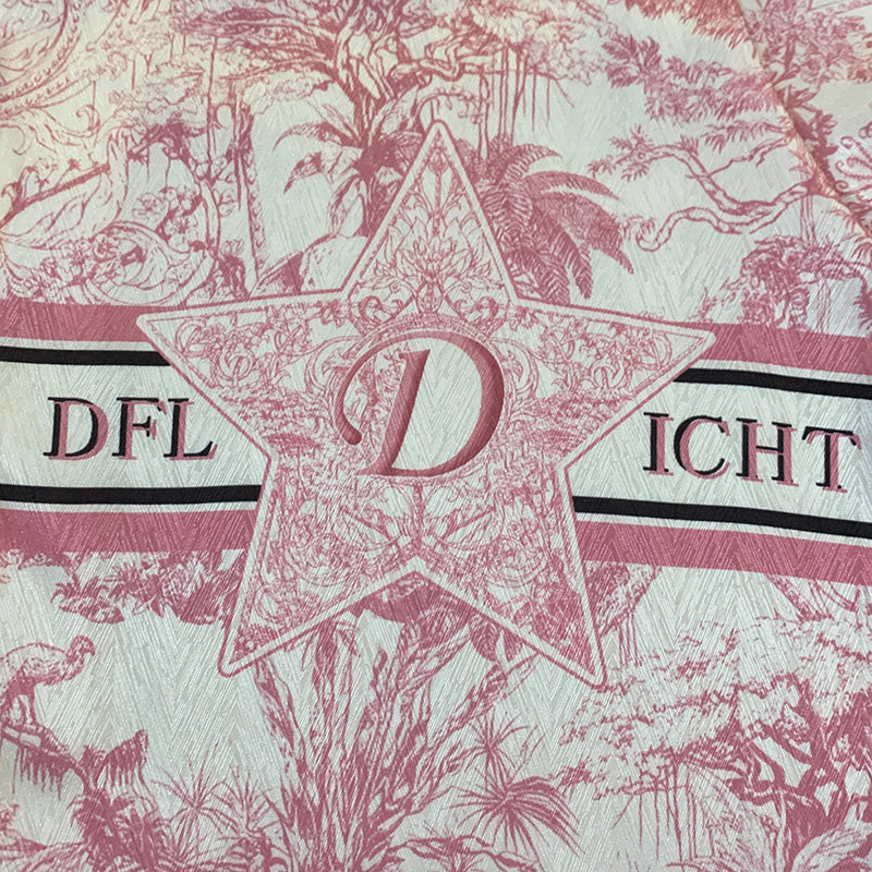 Spring and autumn pajamas women's ice silk lapel cardigan long-sleeved trousers sweet and cute girl home service suit