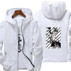 Waterproof hiking jacket black clover camping hiking ski mountaineering raincoat outdoor sports windproof clothing