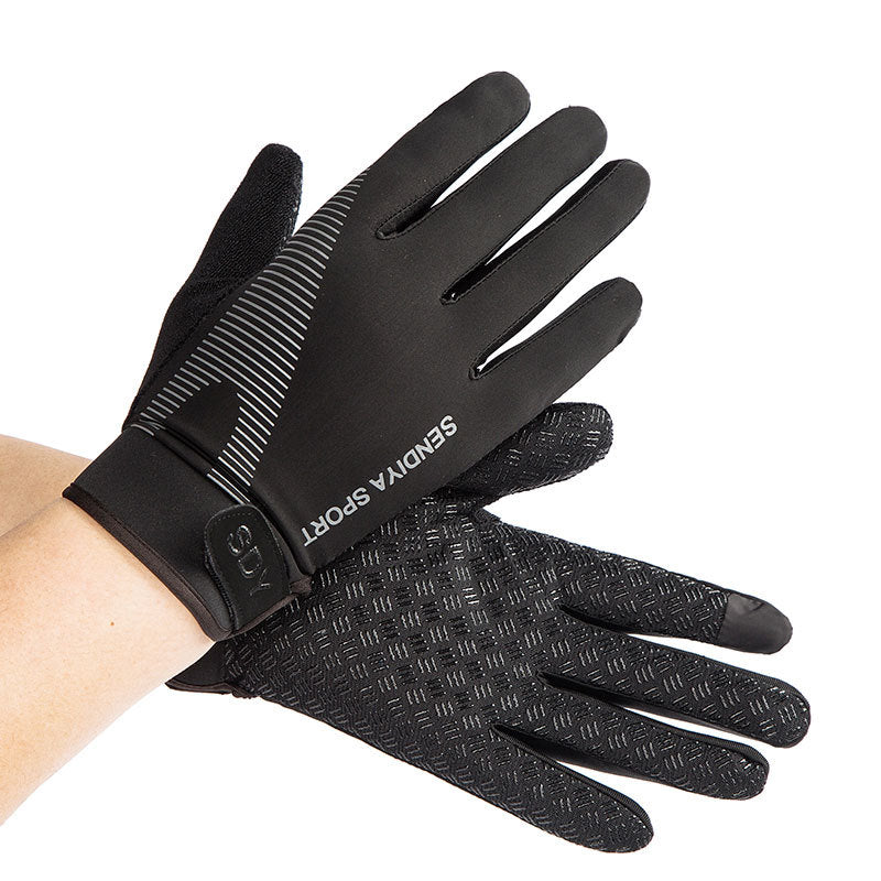 Touch Screen Gloves Outdoor Winter Warm Bicycle Gloves Full Finger Bicycle Bike Ski Hiking Motorcycle Sports Gloves