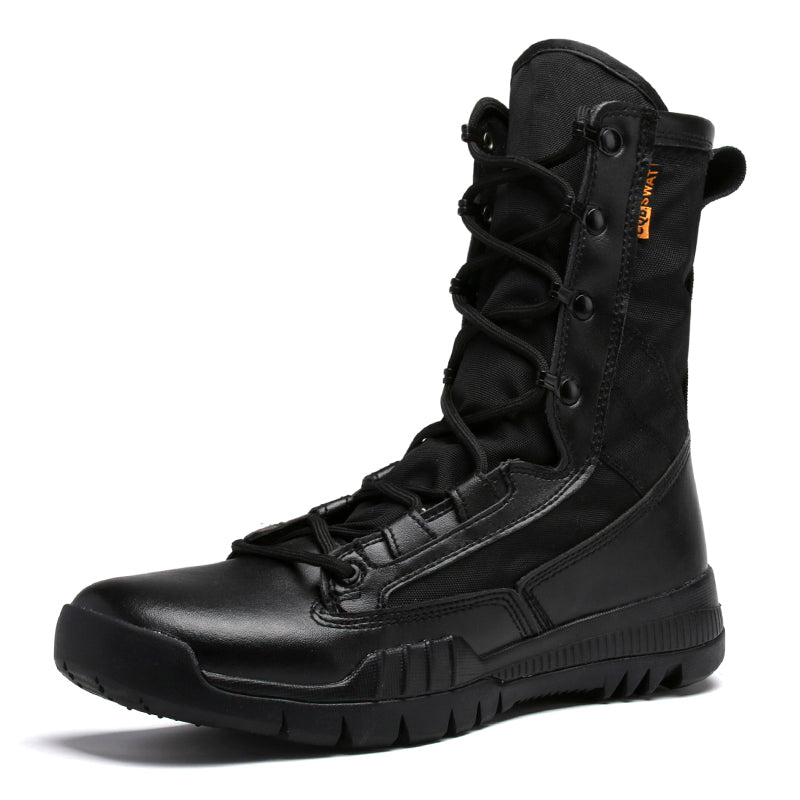 Outdoor tactical boots military boots desert boots light and breathable high-top boots