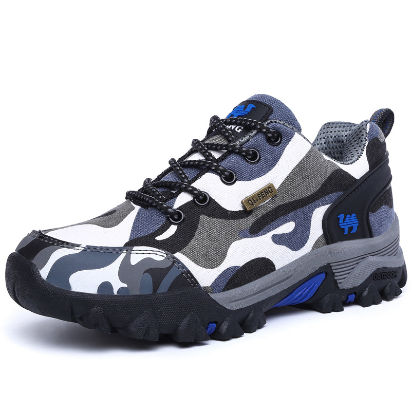 Classic camouflage hiking shoes outdoor mountain travel sneakers couple hiking shoes construction site safety shoes safety shoes size 36-44
