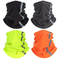 Polar Fleece Neck Tube Ear Warmer Outdoor Fishing Skating Running Sports Scarf Camping Hiking Neck Warmer Warm Cycling Headwear