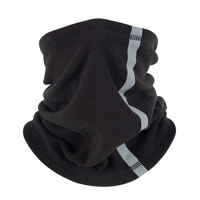 Polar Fleece Neck Tube Ear Warmer Outdoor Fishing Skating Running Sports Scarf Camping Hiking Neck Warmer Warm Cycling Headwear