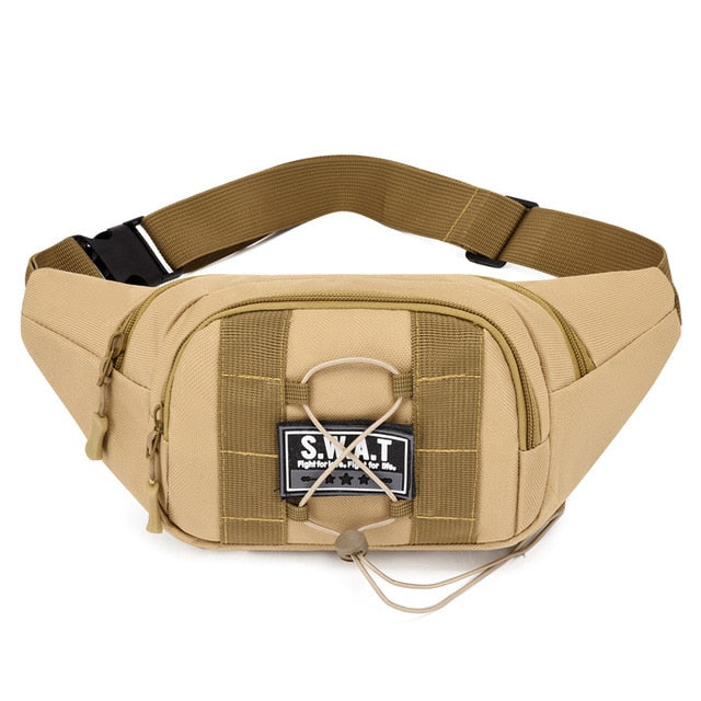 Military Tactical Waist Pack Men Women Camouflage Belt Bag Travel Casual Fanny Pack Mobile Phone Wallet Hiking Chest Bag Outdoor