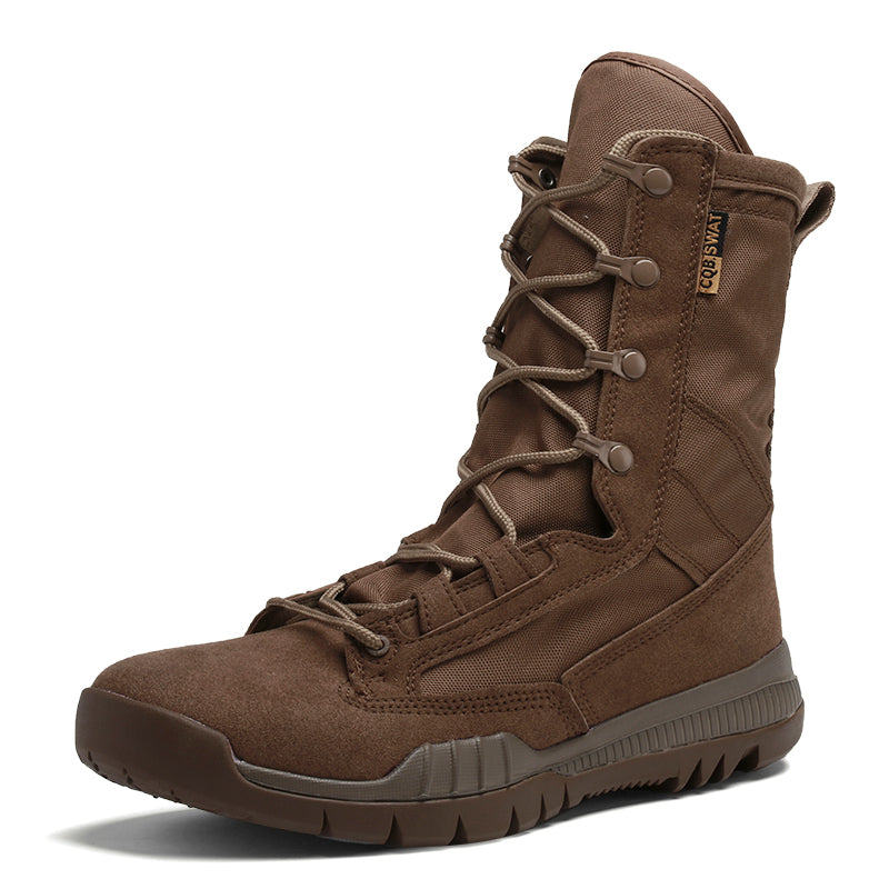 Outdoor tactical boots military boots desert boots light and breathable high-top boots