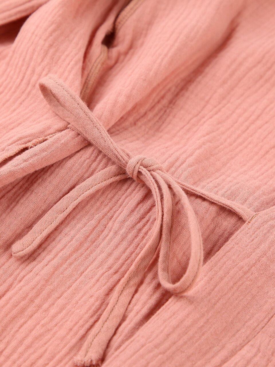 Solid color pajamas women robe bathrobe women pajamas cotton robe women loungewear spring loungewear