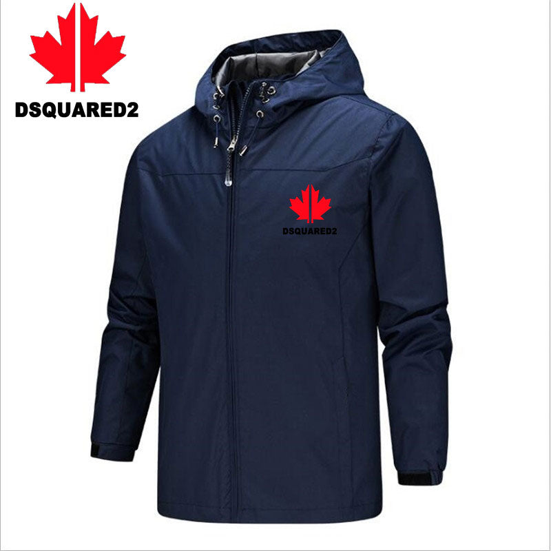 DSQUARED2 brand jackets, 2021 autumn and winter new couple outdoor sports and leisure jackets, fashionable and popular lightweight jackets, hooded thr