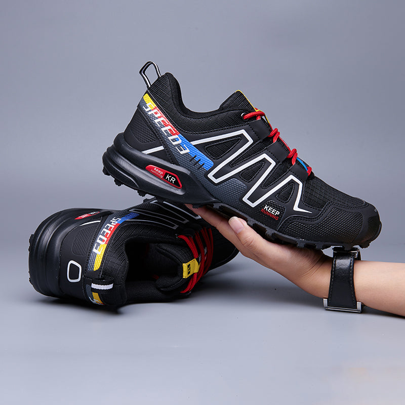 Men's shoes 2021 new cross-country running shoes Solomon outdoor travel hiking shoes hiking shoes breathable ultra-lightweight sports shoes