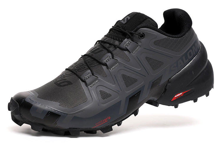 Dark gray Salomon XA PRO 3D v8 men's trail running shoes women's breathable sports running shoes outdoor hiking shoes