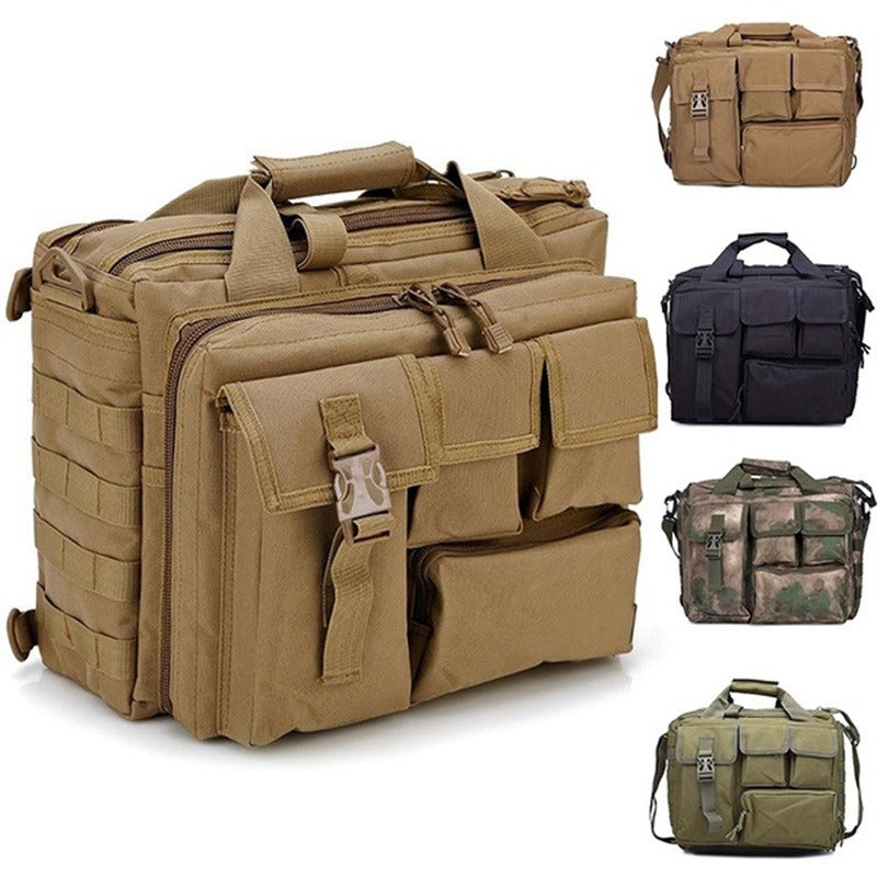 New Military Backpack Tactical Nylon Messenger Shoulder Bag Laptop Handbag Briefcase Outdoor Multifunctional Mountaineering Bag