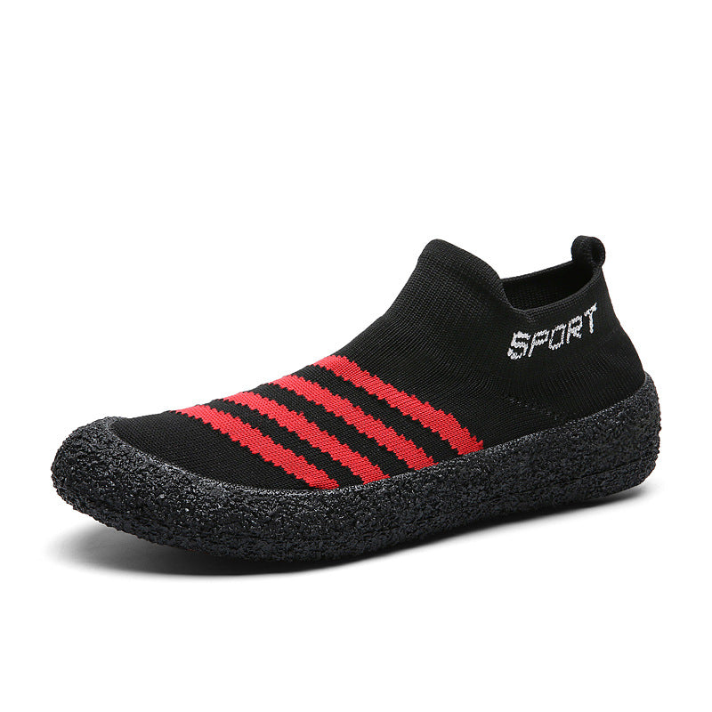 New breathable foldable and flexible men's shoes women's shoes couple shoes running shoes hiking shoes wading shoes cross-border large size
