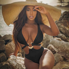 Sexy Bikini Swimwear For Women Summer Solid Color Swimsuit Bathing Suit Brazilian Beachwear Ladies Bikinis