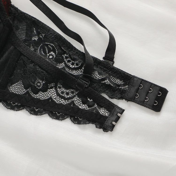 Women's Bra Sexy and Comfortable Recommendation Gather Steel Ring Underwear Set