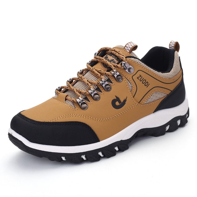 Fall Wearable All-Match Street Trendy Running Non-Slip Outdoor Men's Shoes Leisure Hiking Mountaineering Travel Sneakers Men