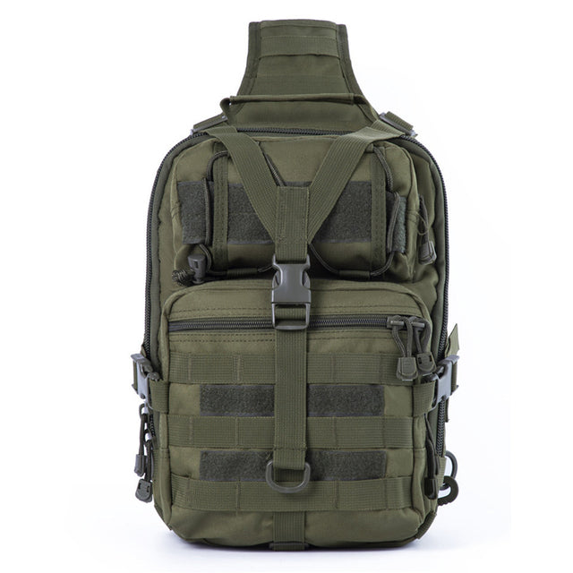 Tactical Military Shoulder Bag 20L Shoulder Backpack Army Chest Pack Outdoor Camping Hiking Fishing Hiking Backpack