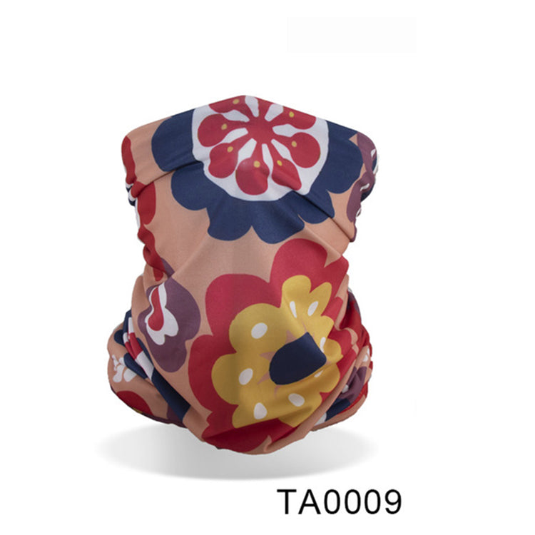 New UV Protection Cycling Balaclava Scarf Outdoor Sports Breathable bib Fishing Hiking Neck Gaiter sunscreen ice silk turban Bib seamless headscarves