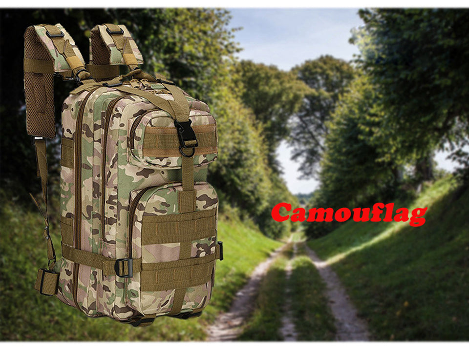 Military outdoor backpack 1000D nylon 30L waterproof tactical backpack sports camping hiking hiking hunting hunting bag