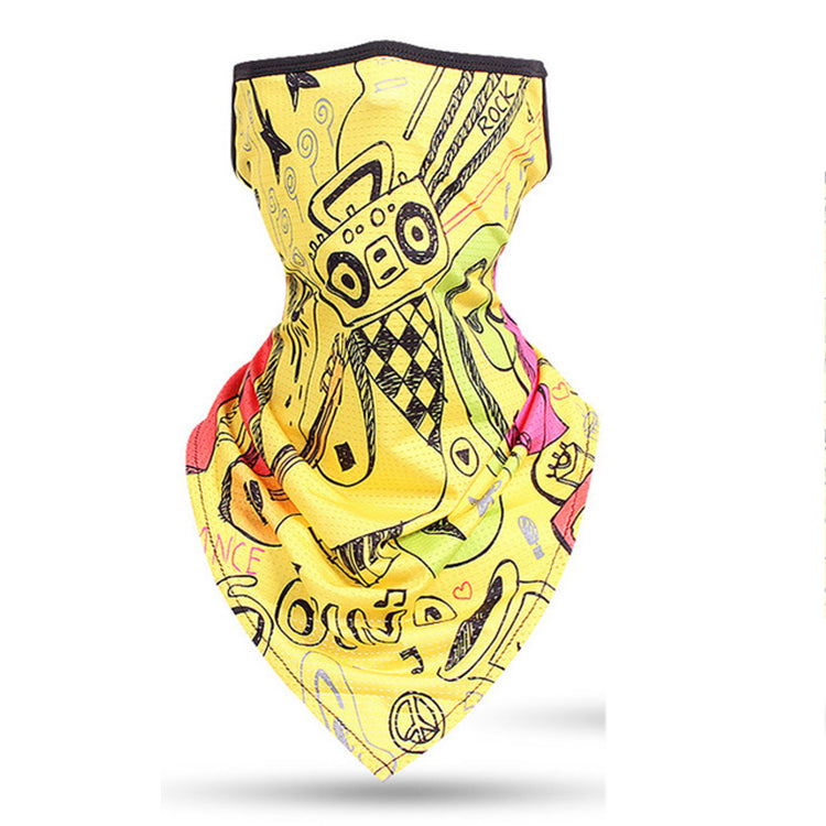 Sports Triangle Scarf Bandana Neck Gaiter Cycling Hiking Running Bicycle Bike Scarf Men Women outdoor Tactical Headscarf Breathable Dust Proof scarf