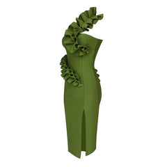 Autumn Elegant Bandages Dress Women Sexy Bodycon Sleeveless Clothes Club Evening Party 2022New Dress