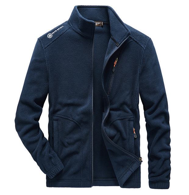 Winter Bomber Jacket Men's Tactical Soft Shell Fleece Hiking Jacket Streetwear Travel Mountain Military Camping Wear Men's Clothing