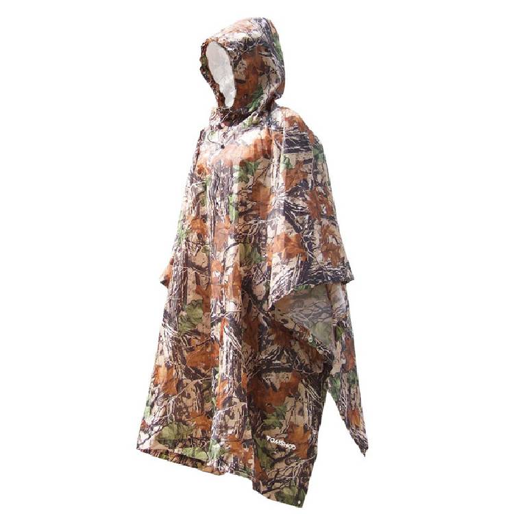 3In1 Raincoat Men Backpack Waterproof Rain Coat With Hood Hiking Cycling Rainwear Poncho Outdoor Camping Tent Mat Raincoat bike