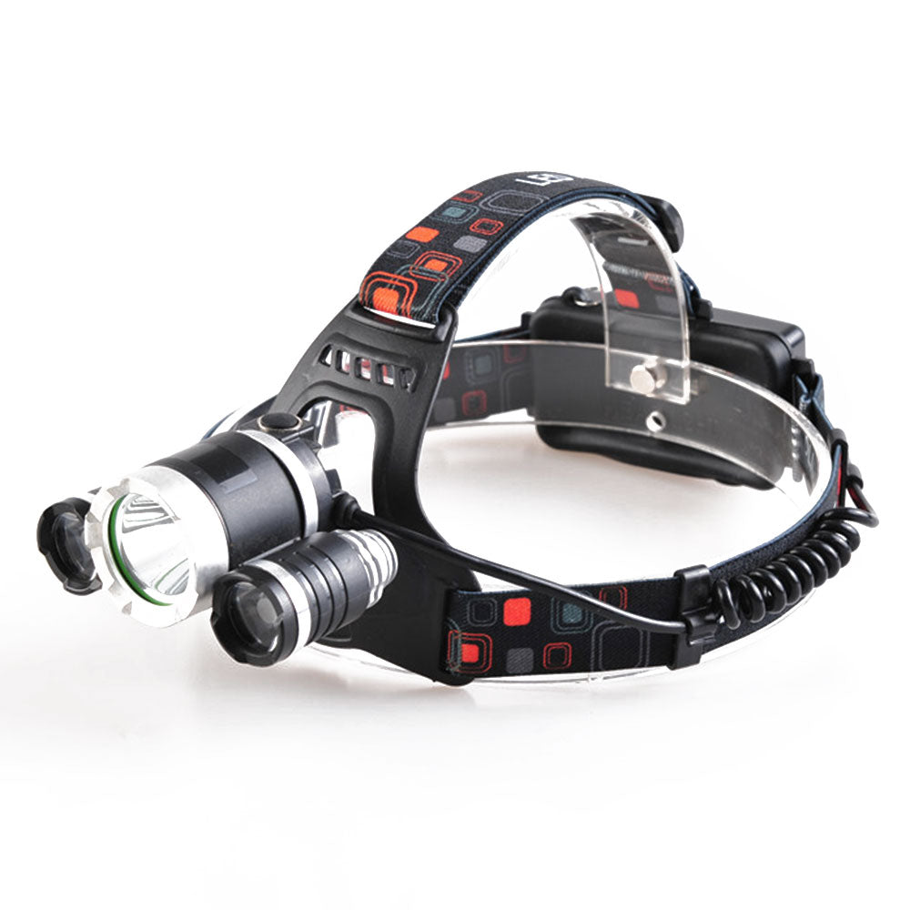 T6 Outdoor Camping LED Aircraft Light Tent Searchlight Fishing Hiking Headlight