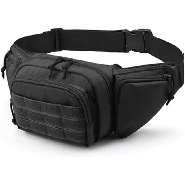 Waist  Bag Oxford Cloth Waist Pack Multi-pocket For Camping Hiking Pouch Belt Bags