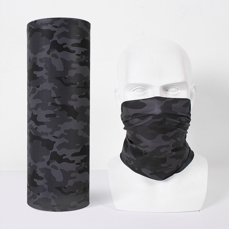 Outdoor Scarf bib Ice silk turban Camping Hiking Scarves Cycling Sports Bandana Fishing Scarf Sun protection Windproof Multifunctional Magic Headwear