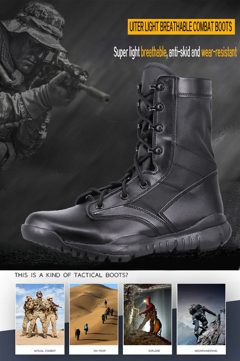 Man outdoors Lightweight Boots