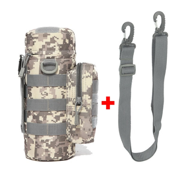 Tactical Molle Pouch Military Kettle Bag Nylon Portable Outdoor Sports Army Hunting Camping Fishing Hiking Accessory Tool Bag