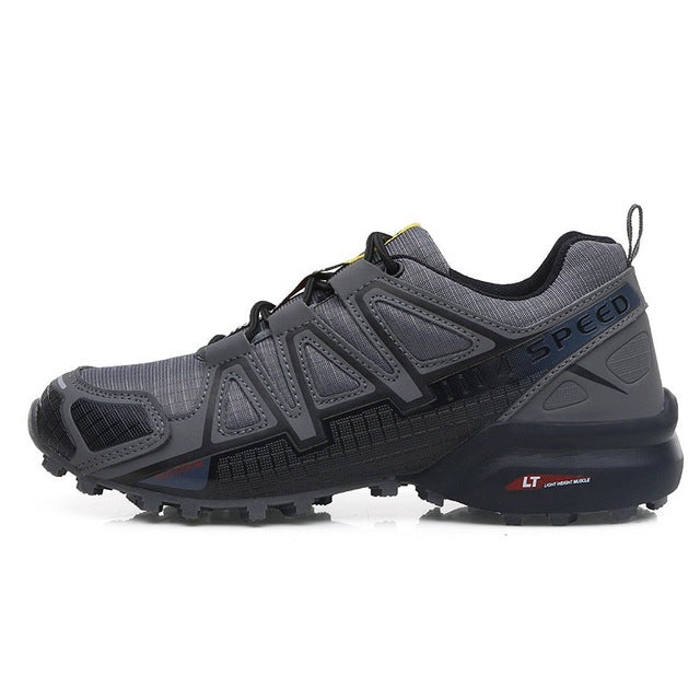 Explosive shoes non-slip men's shoes running shoes mesh sports shoes outdoor hiking shoes trendy shoes all-match fashion