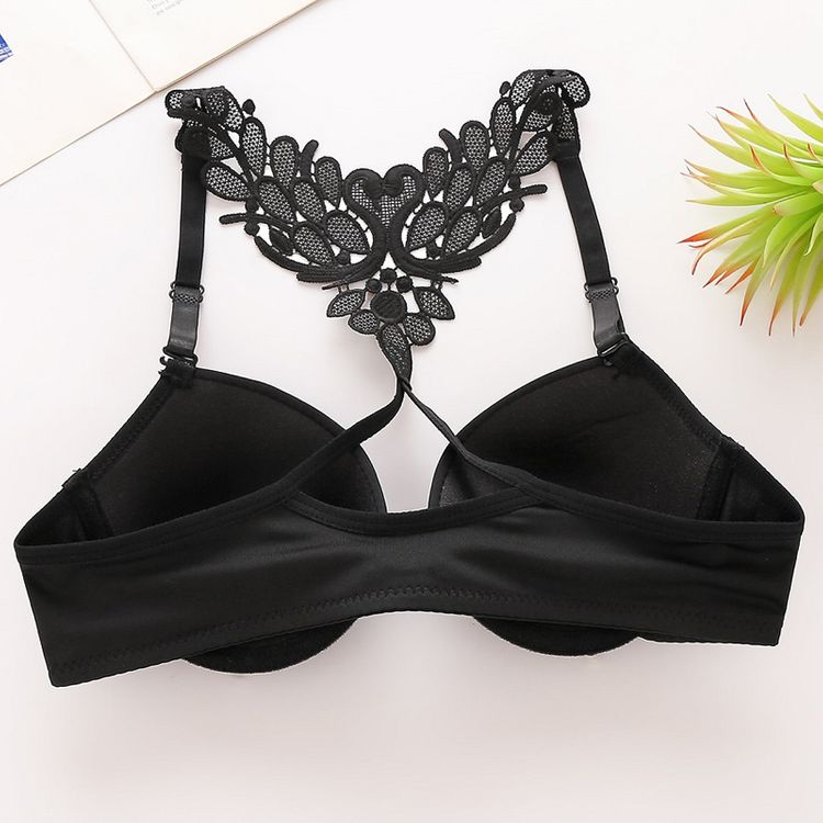 Push Up Underwired Push Up Bra Comfortable Cotton Everyday Bra Set Sexy Lace Underwear Panties Full Coverage Adjustable Breast Lifting Underwear