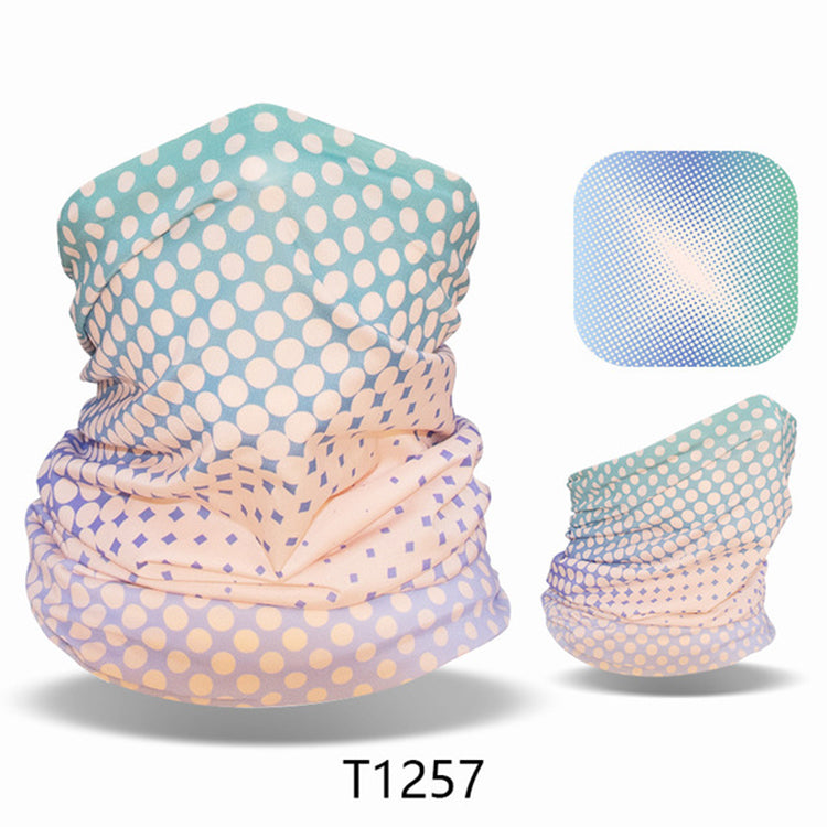 New UV Protection Cycling Balaclava Scarf Outdoor Sports Breathable bib Fishing Hiking Neck Gaiter sunscreen ice silk turban Bib seamless headscarves