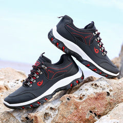 Fall Wearable All-Match Street Trendy Running Non-Slip Outdoor Men's Shoes Leisure Hiking Mountaineering Travel Sneakers Men