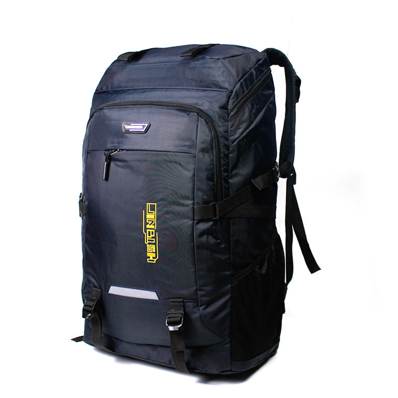 80L large-capacity outdoor hiking mountaineering bag male long-distance travel travel luggage backpack female computer bag