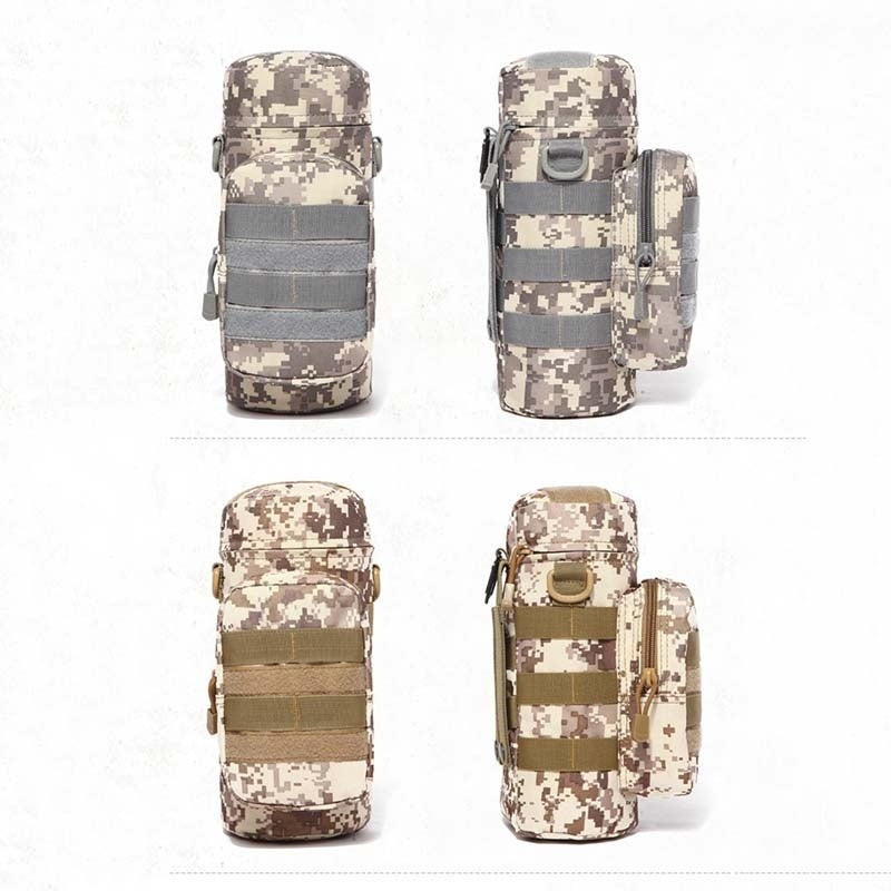 Outdoor Nylon Water Bottle Bag Military Sundries Bag Buffle Bag