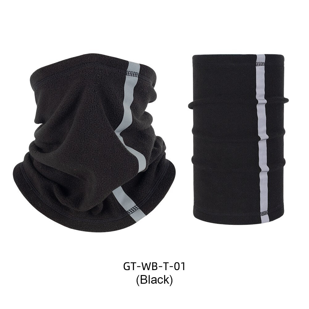 Polar Fleece Neck Tube Ear Warmer Outdoor Fishing Skating Running Sports Scarf Camping Hiking Neck Warmer Warm Cycling Headwear