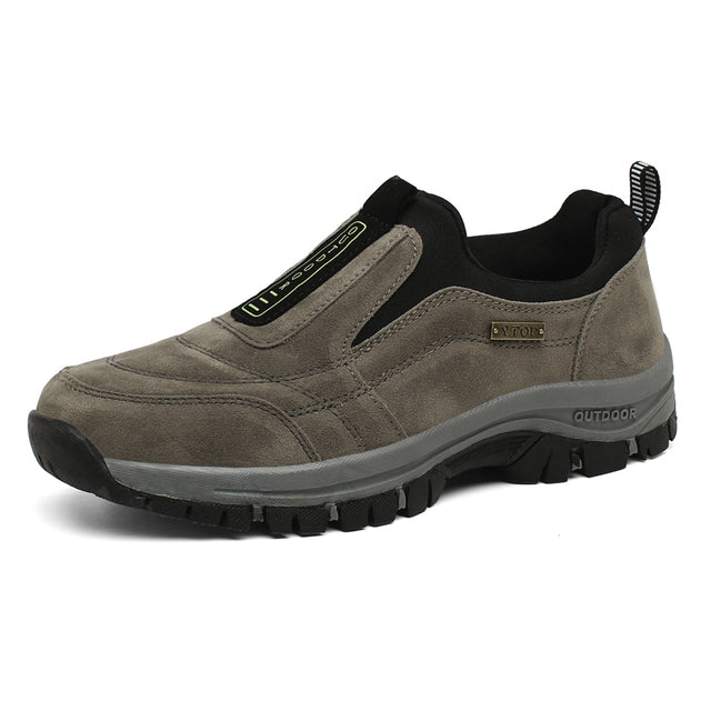 New outdoor leisure sports elderly walking shoes men's large size mountaineering running shoes trend fashion breathable fashion trend temperament men'