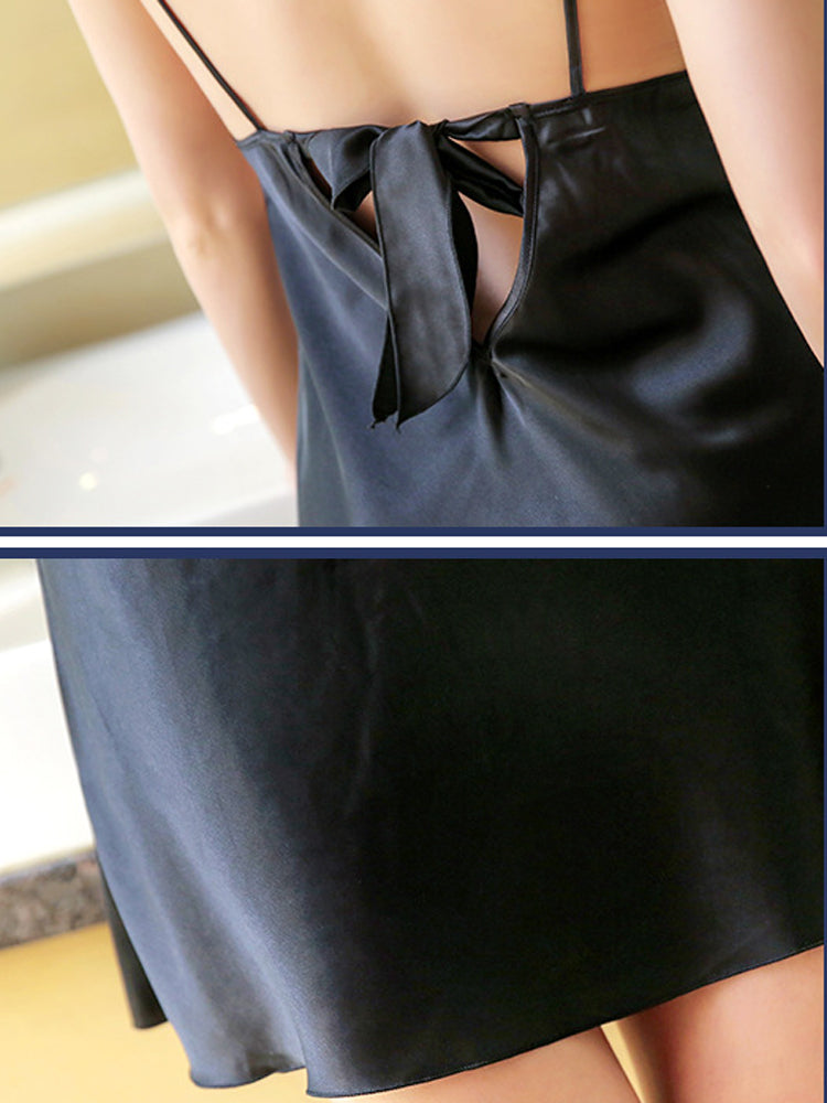 Ladies Fashion  Silk Nightdress