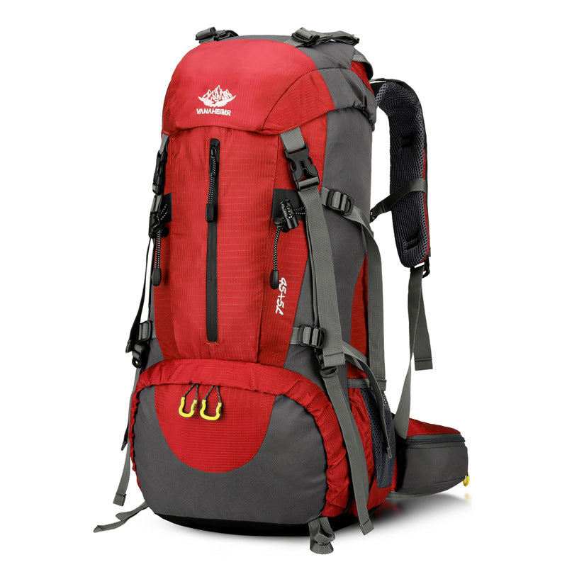 Hiking and hiking, hiking and outdoor backpacks