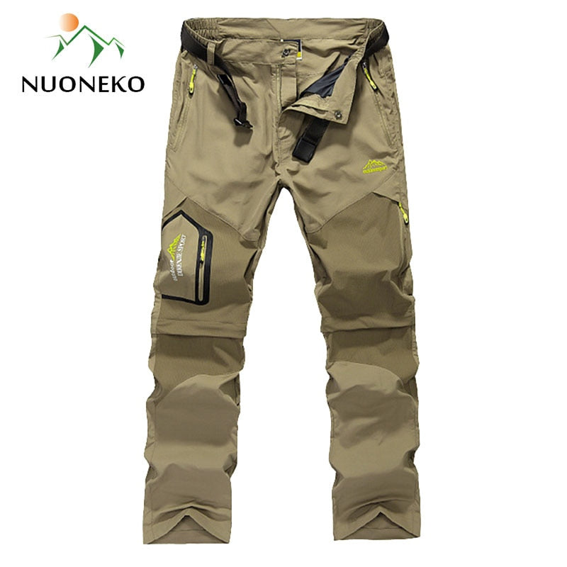 NUONEKO Quick Dry Removable Hiking Pants Outdoor 6XL 12-6