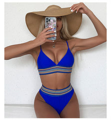 high waist bikini