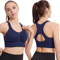 Women's Sports Bra Push Up Plus Size Running Yoga Fitness Sports Bra  Beautiful Back Front  Sports Bra