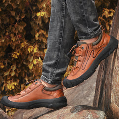 Baotou outdoor men's shoes  -top big-toed shoes tooling men's hiking shoes