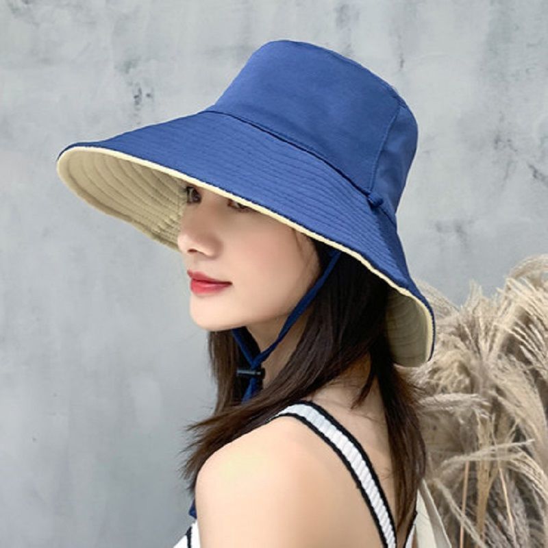 Women's Wide brim sun Visor Visor Foldable hat spring and summer 50+ Protection Travel Hiking Fishing hat ww