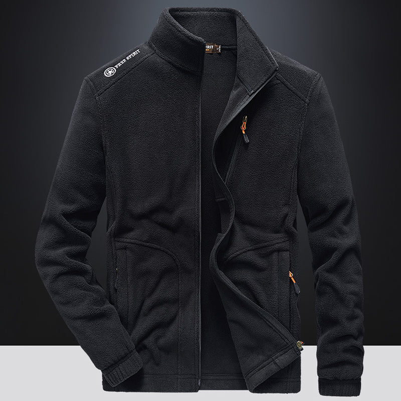 Winter Bomber Jacket Men's Tactical Soft Shell Fleece Hiking Jacket Streetwear Travel Mountain Military Camping Wear Men's Clothing