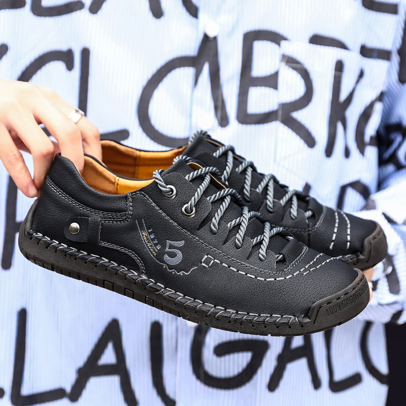 DUDE Jeep/Jeep hiking shoes men's breathable non-slip travel shoes summer middle-aged sports men's shoes outdoor hiking shoes